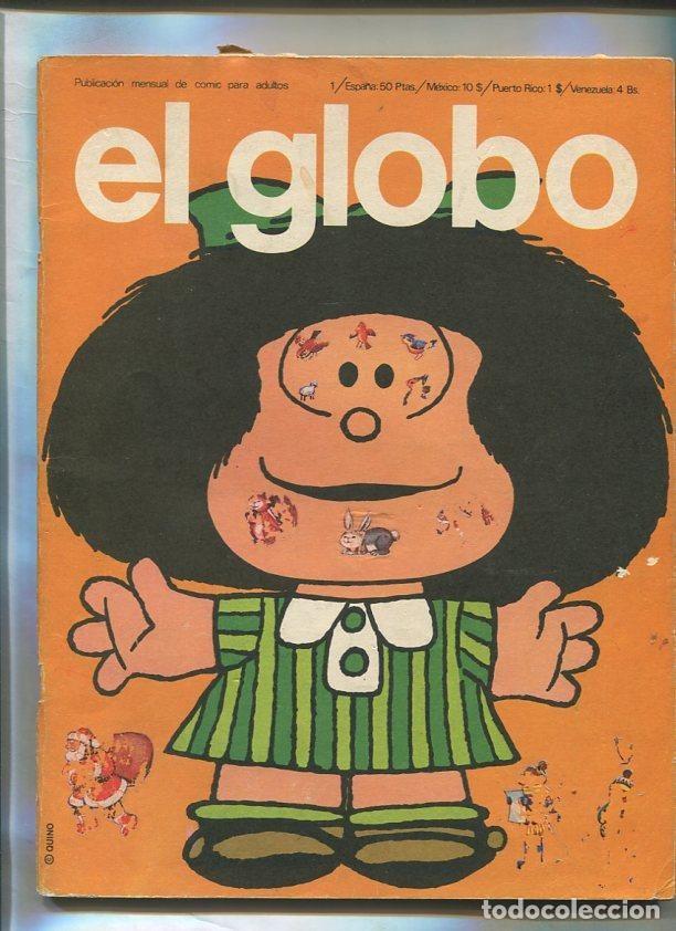 Comics: El Globo numero 01 (numerado 6 en interior, cubierta con resto pegatinas) - Varios