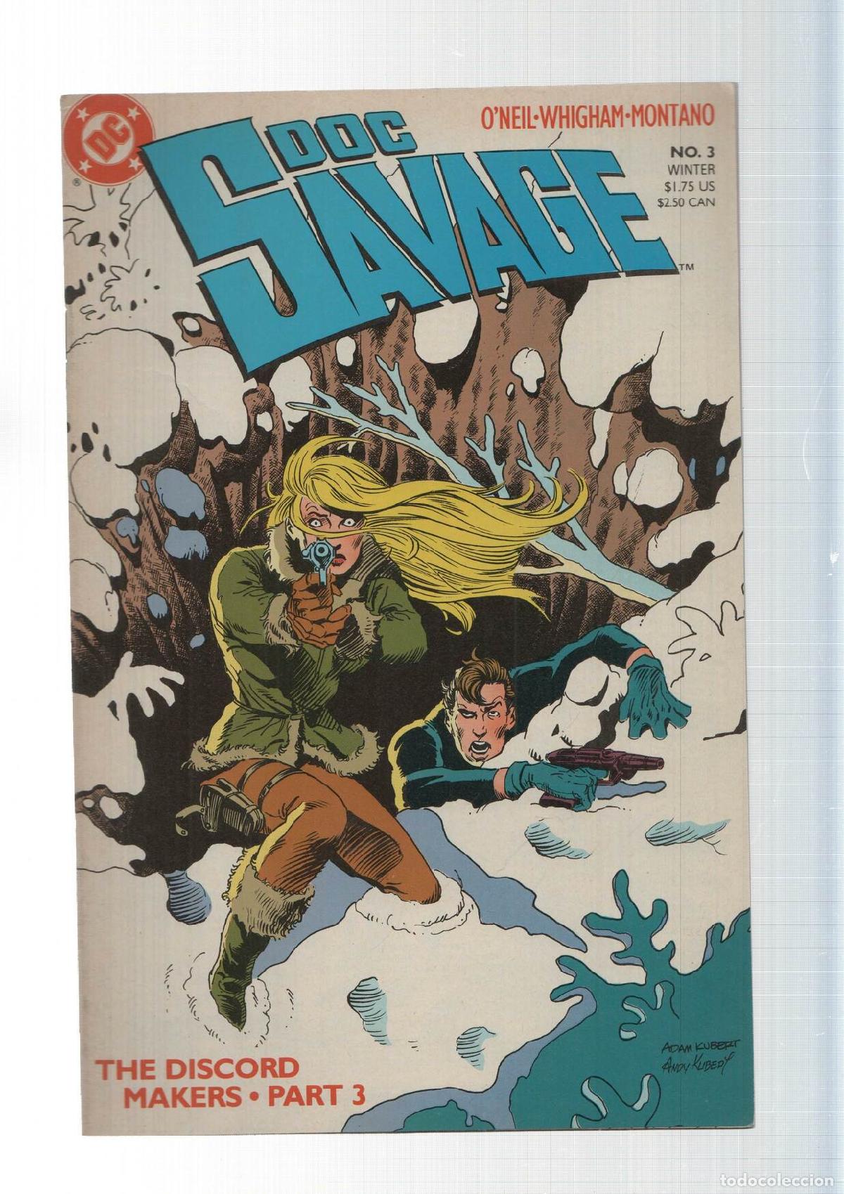 C&oacute;mics: DC Comics: The Discord Makers part 3. Doc Savage numero 3 - Foto 1