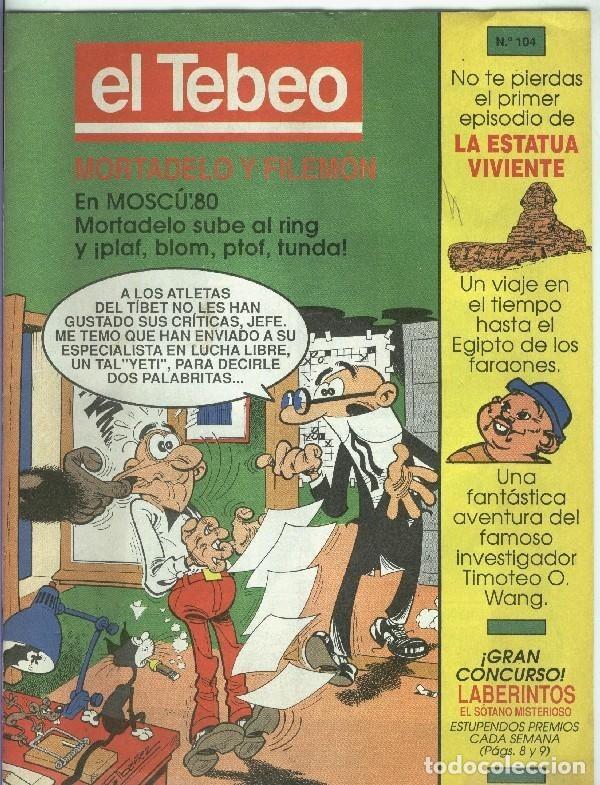 C&oacute;mics: El Tebeo edicion 1991 numero 104 - Varios - Foto 1