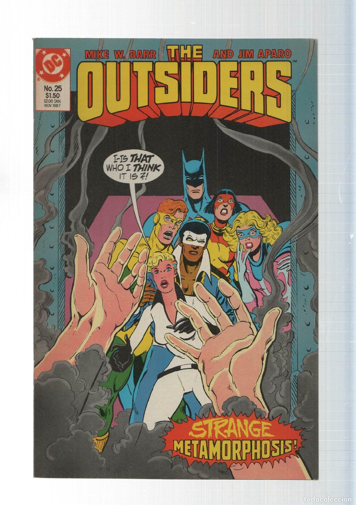 C&oacute;mics: DC Comics: Strange Metamorphosis - The Outsiders numero 25 - Foto 1
