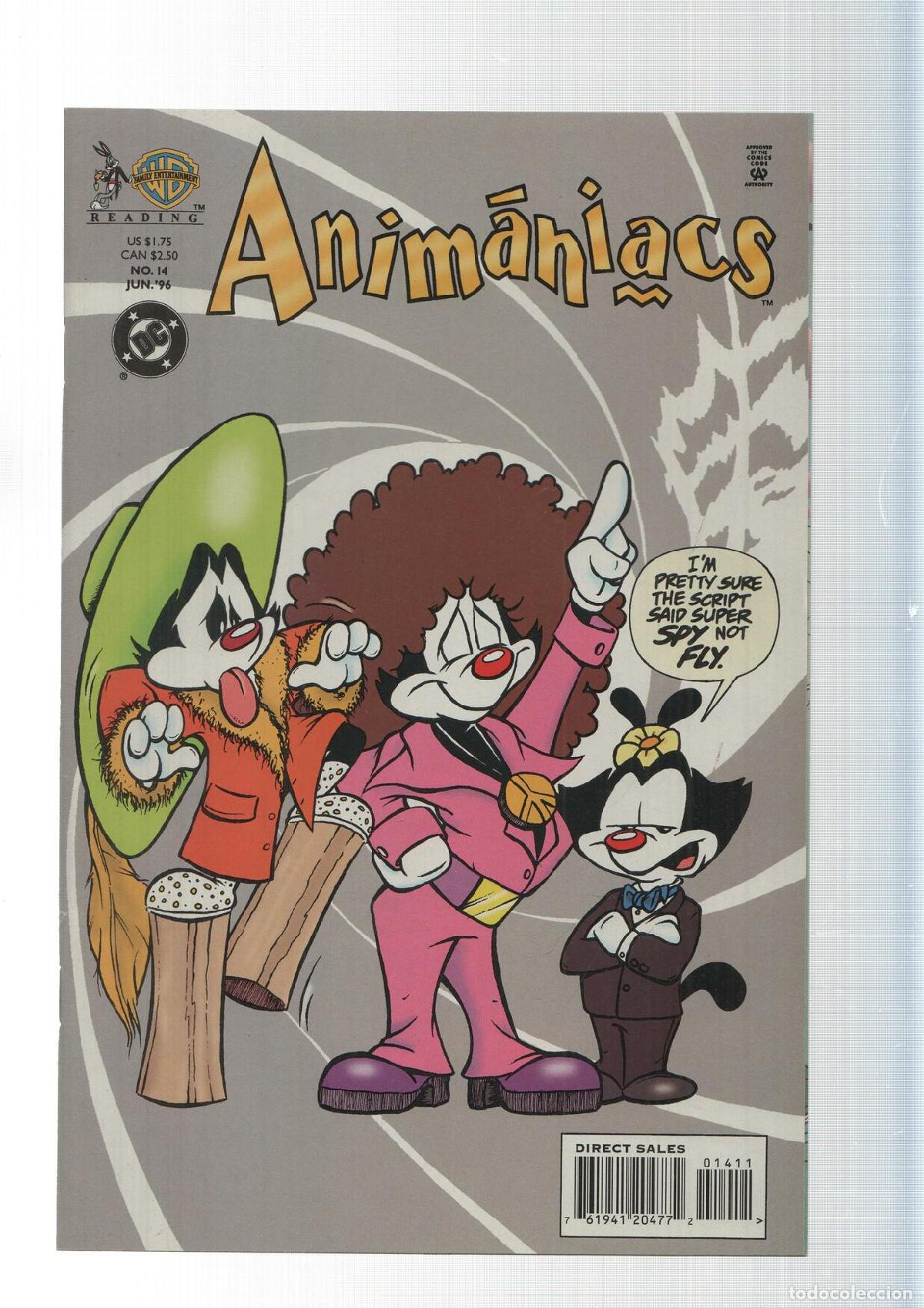 Fumetti: DC: Animaniacs num 14 - A spy on the wall