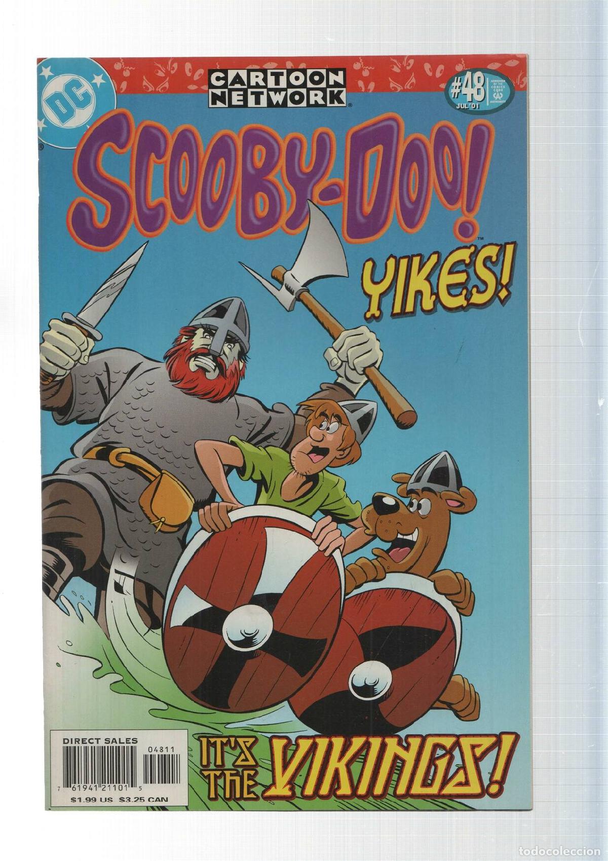 C&oacute;mics: DC: Scooby-Doo num 48. Yikes its the vikings. Warner Bross - Foto 1