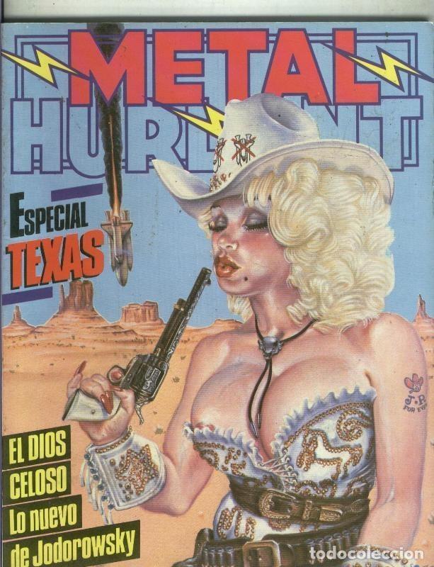 Comics: Eurocomic: Metal Hurlant revista numero 39: especial Texas con articulos varios - Varios
