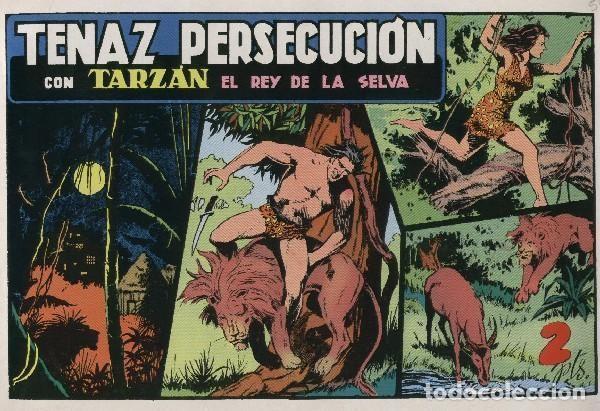 C&oacute;mics: Facsimil: Tarzan: Tenaz persecucion - Varios - Foto 1