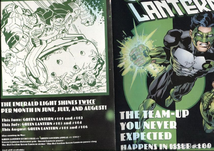 C&oacute;mics: Publicidad DC comic de Green Lantern - Foto 1
