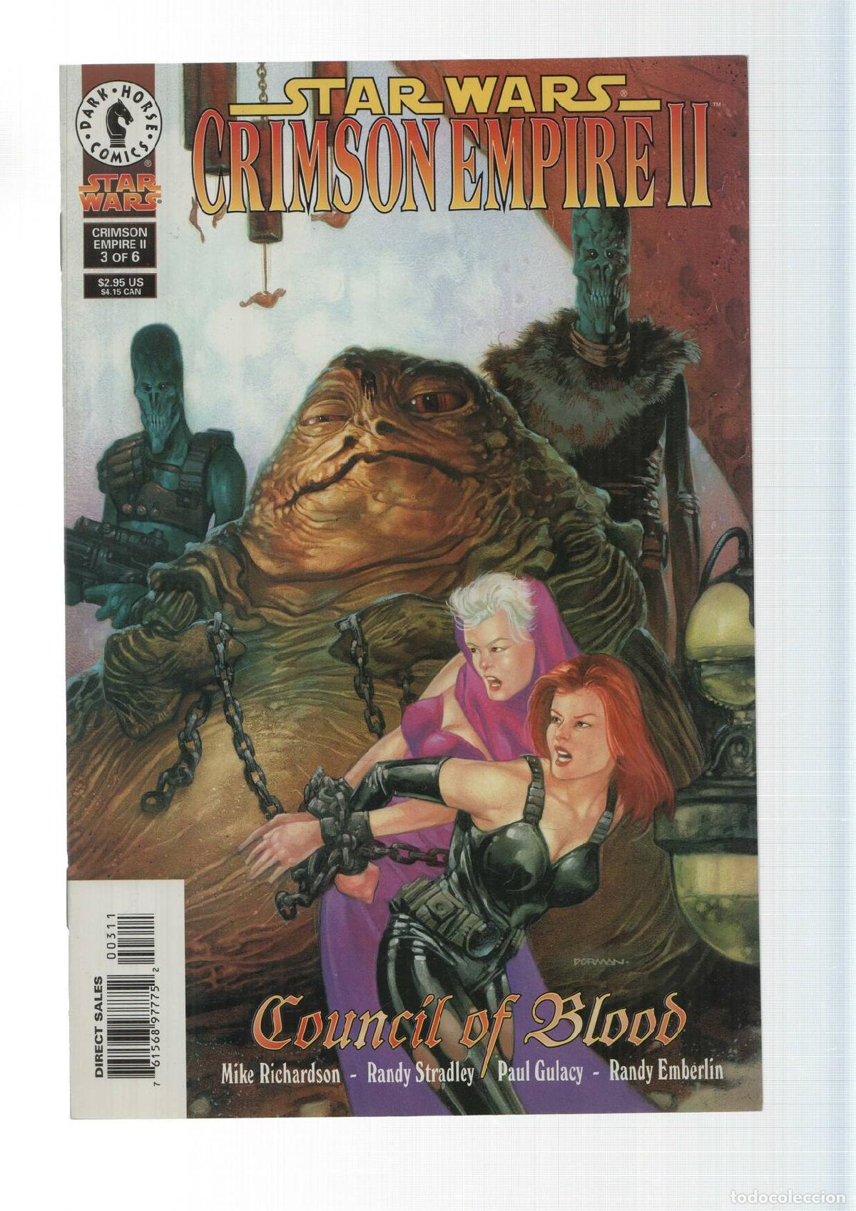 C&oacute;mics: Dark Horse: Crimson Empire II num 3, Star Wars - Council of Blood