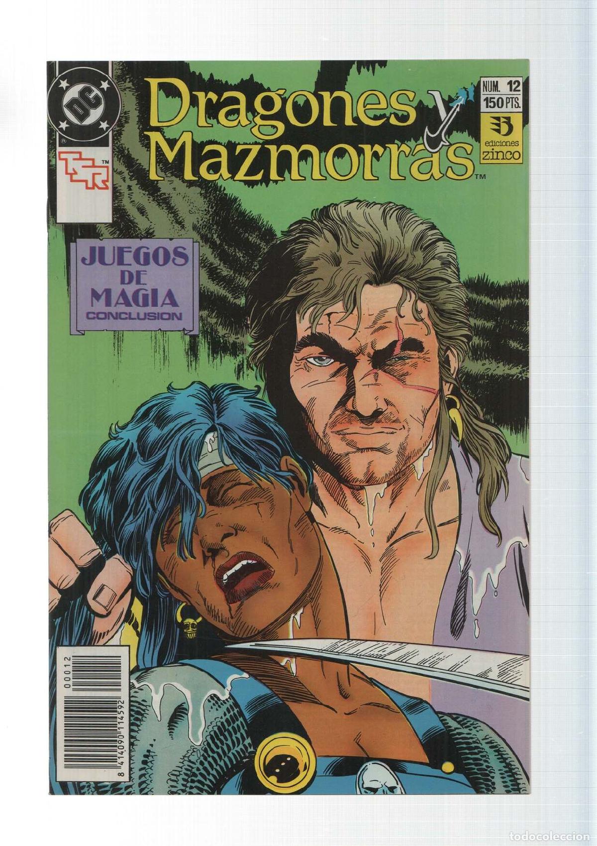 C&oacute;mics: Zinco: Dragones y mazmorras num 12, Juegos de Magia conclusion. DC