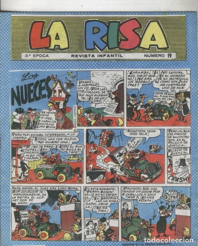 C&oacute;mics: La risa 3a epoca numero 19 - Varios - Foto 1