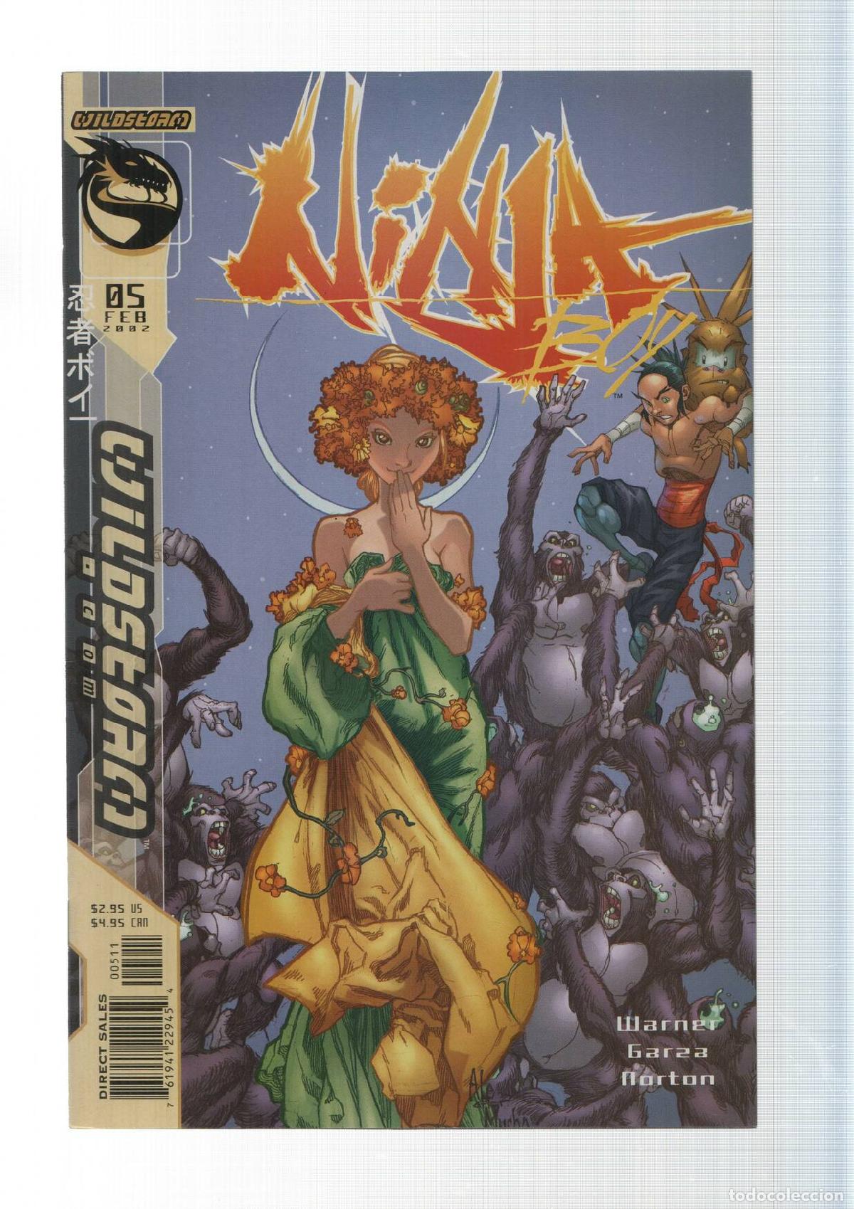 C&oacute;mics: WildStorm: Ninja Boy num 5 - Murder Monkey Magic - Foto 1