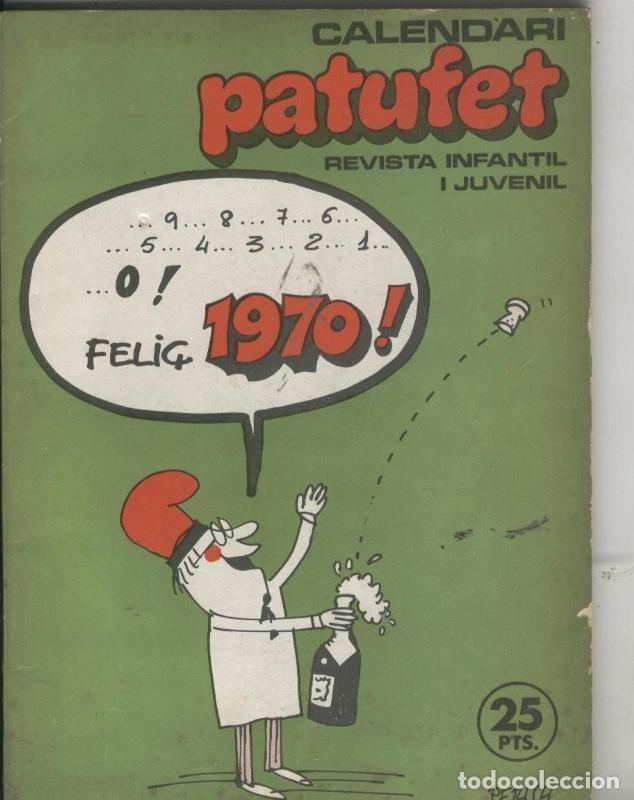C&oacute;mics: Patufet calendario 1970 - Foto 1