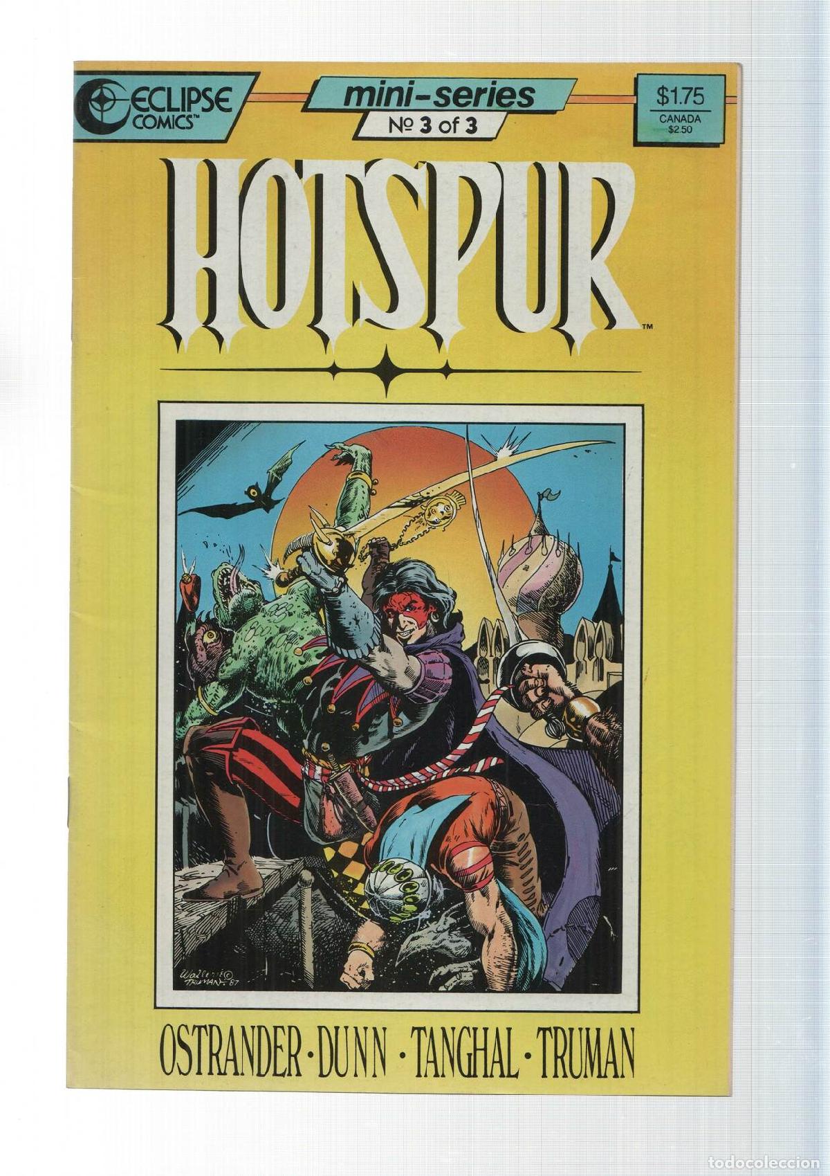 C&oacute;mics: Eclipse: Hotspur num 3 - Thats Entertainment. Ostrander