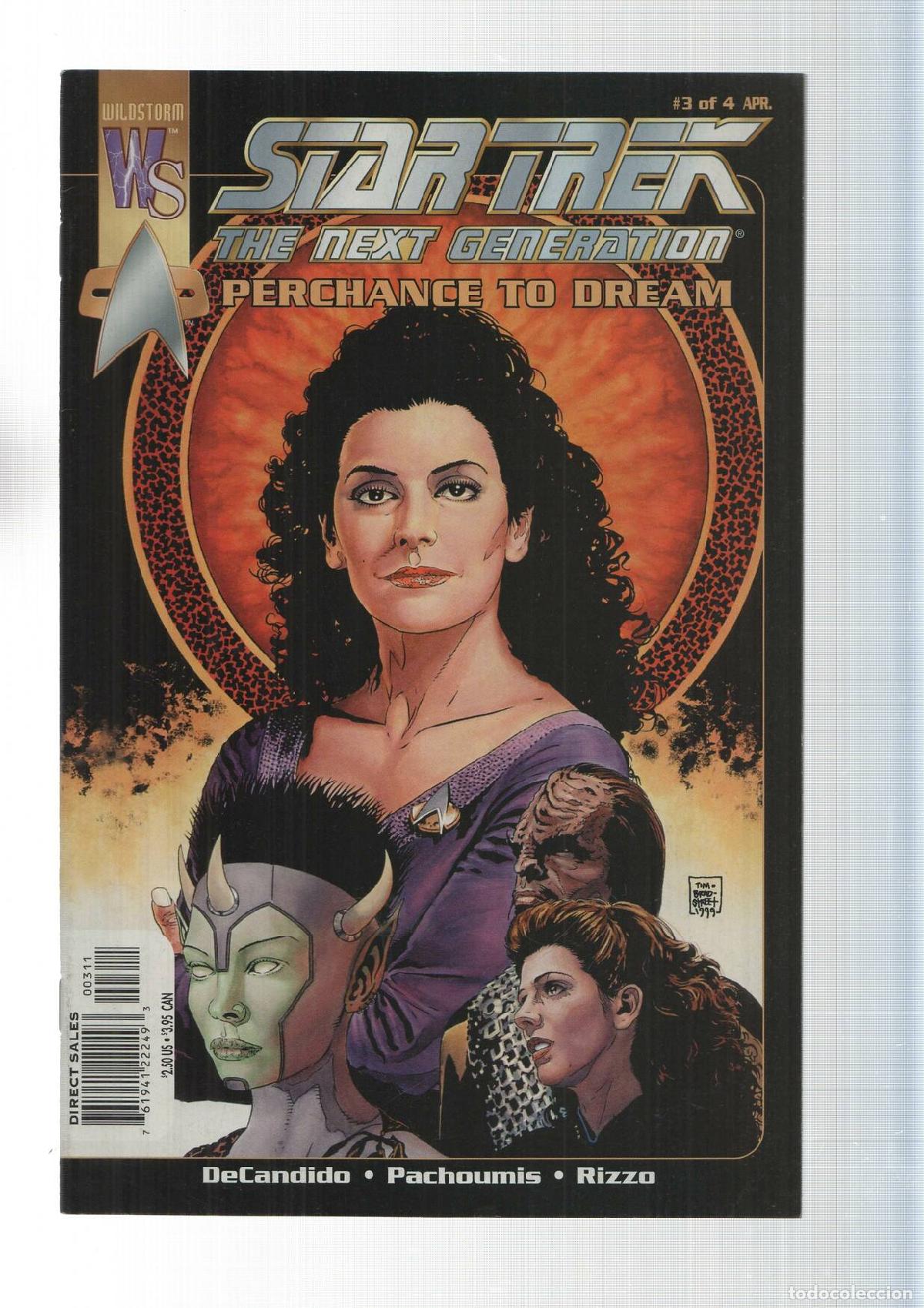 C&oacute;mics: WidStorm: Perchance to dream num 3 - Star Trek The Next Generation