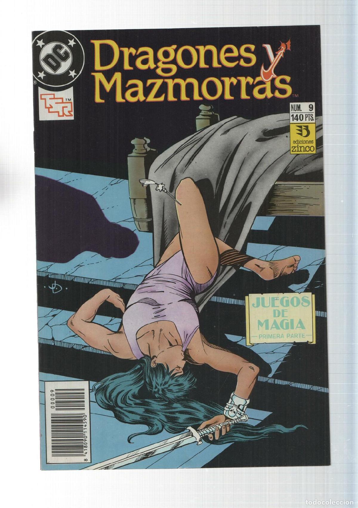 C&oacute;mics: Zinco: Dragones y Mazmorras num 9 - Juegos de Magia parte 1, Cadenas del Pasado. DC