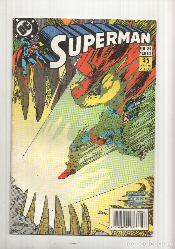 C&oacute;mics: Zinco: Superman num 81 - Cementerio. DC - Foto 1