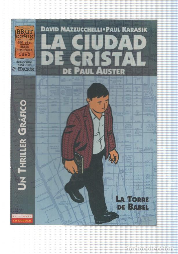 C&oacute;mics: Cupula: La ciudad de cristal num 1, 2a edicion, de Paul Auster - La Torre de Babel - Foto 1