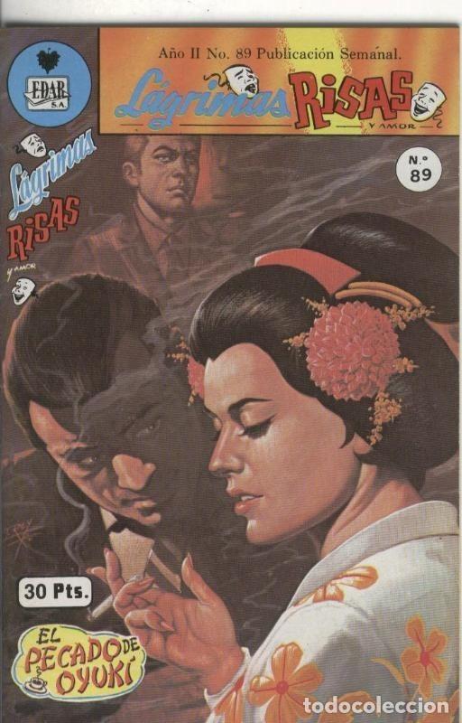 Fumetti: Lagrimas, risas y amor numero 89: El Pecado de Oyuki - Yolanda Vargas Dulche y Antonio Gutierrez