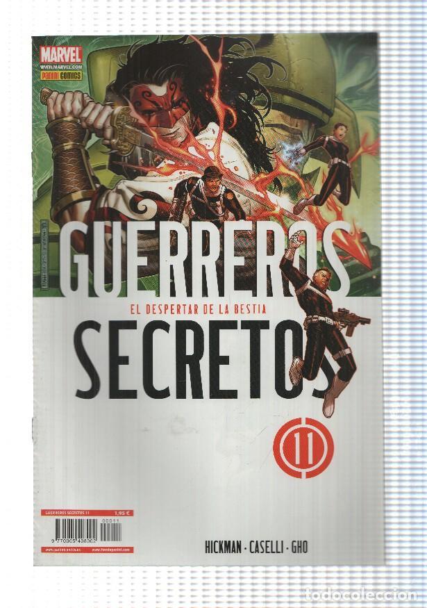C&oacute;mics: Panini: Guerreros Secretos num 11, a&ntilde;o 2, 2010 - El despertar de la bestia