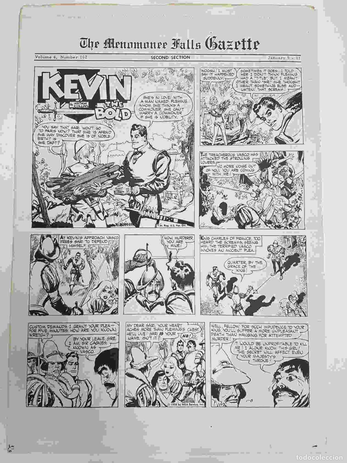 Comics: The Menomonee Falls Gazette volumen 4 numero 162 second section (01.1975) - VARIOS