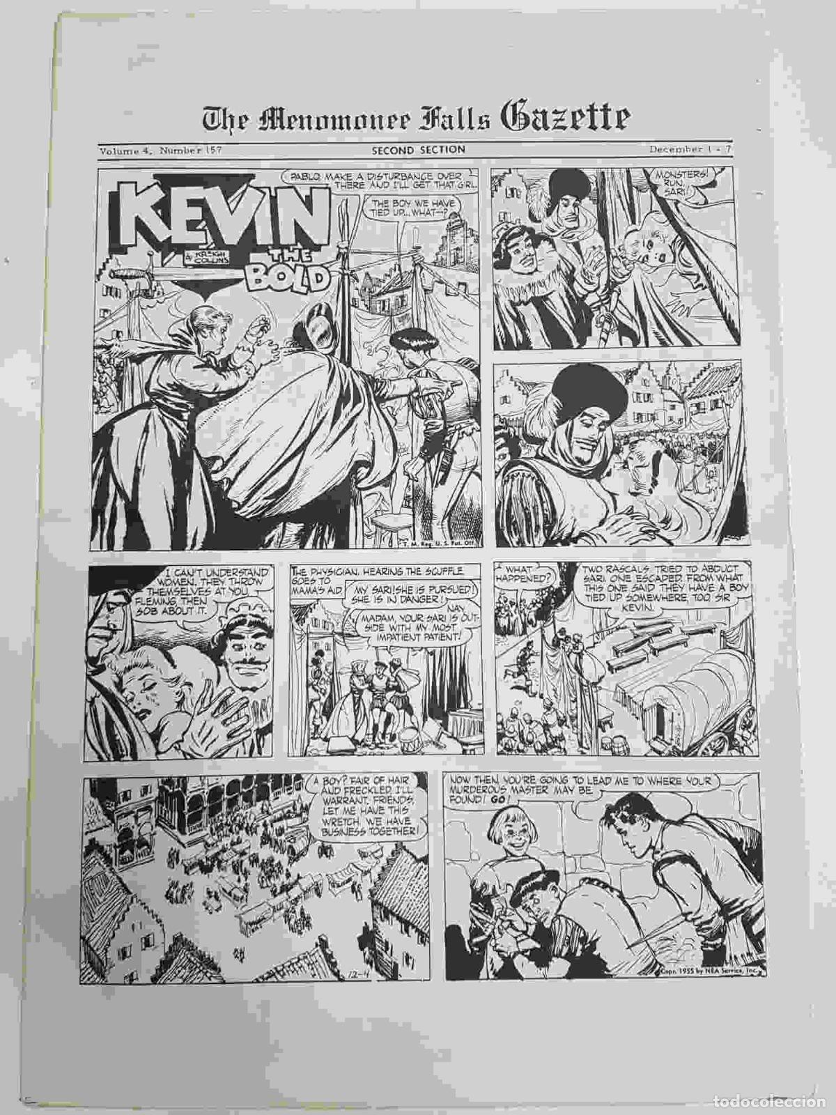 Comics : The Menomonee Falls Gazette volumen 4 numero 157 second section (12.1974) - VARIOS