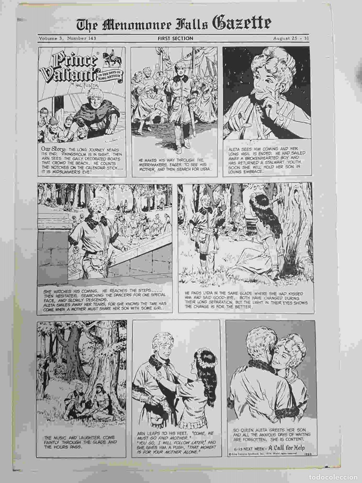 C&oacute;mics: The Menomonee Falls Gazette volumen 3 numero 143 first section (08.1974) - VARIOS