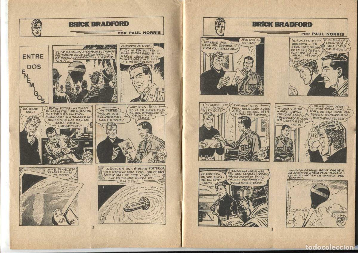 Comics: Heroes Modernos serie Brick Bradford numero 01: entre dos enemigos - Paul Norris