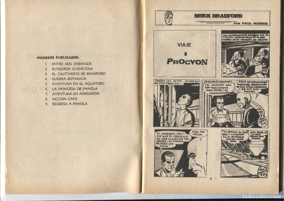 Comics: Heroes Modernos serie Brick Bradford numero 11: viaje a Procyon - Paul Norris