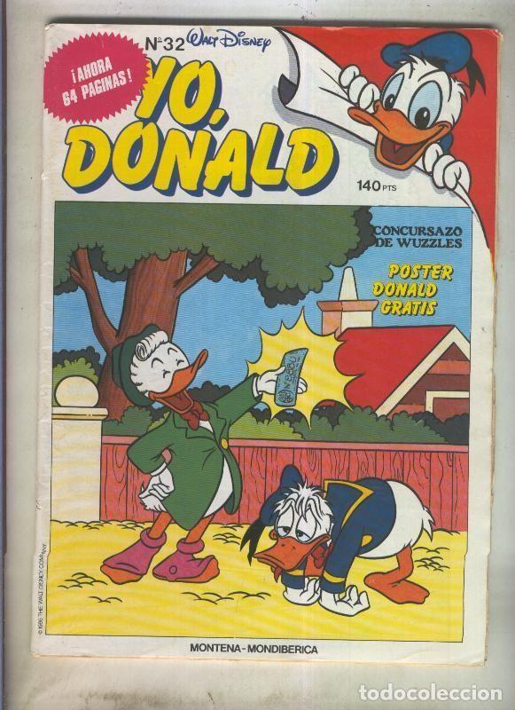 C&oacute;mics: Yo, Donald numero 32 - Walt Disneys - Foto 1