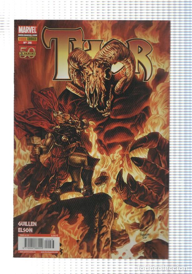 C&oacute;mics: Panini: Thor num 36, a&ntilde;o 4, 2011 - La letra peque&ntilde;a parte 3 y 4 - Foto 1
