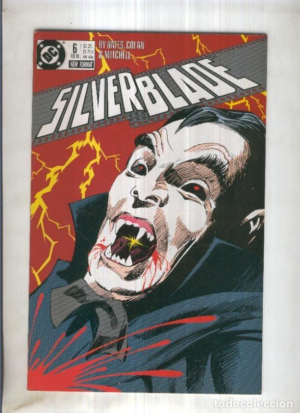 C&oacute;mics: SILVERBLADE, Vol.1 No.06: One through the Heart (DC 1988) - Cary Bates y Gene Colan
