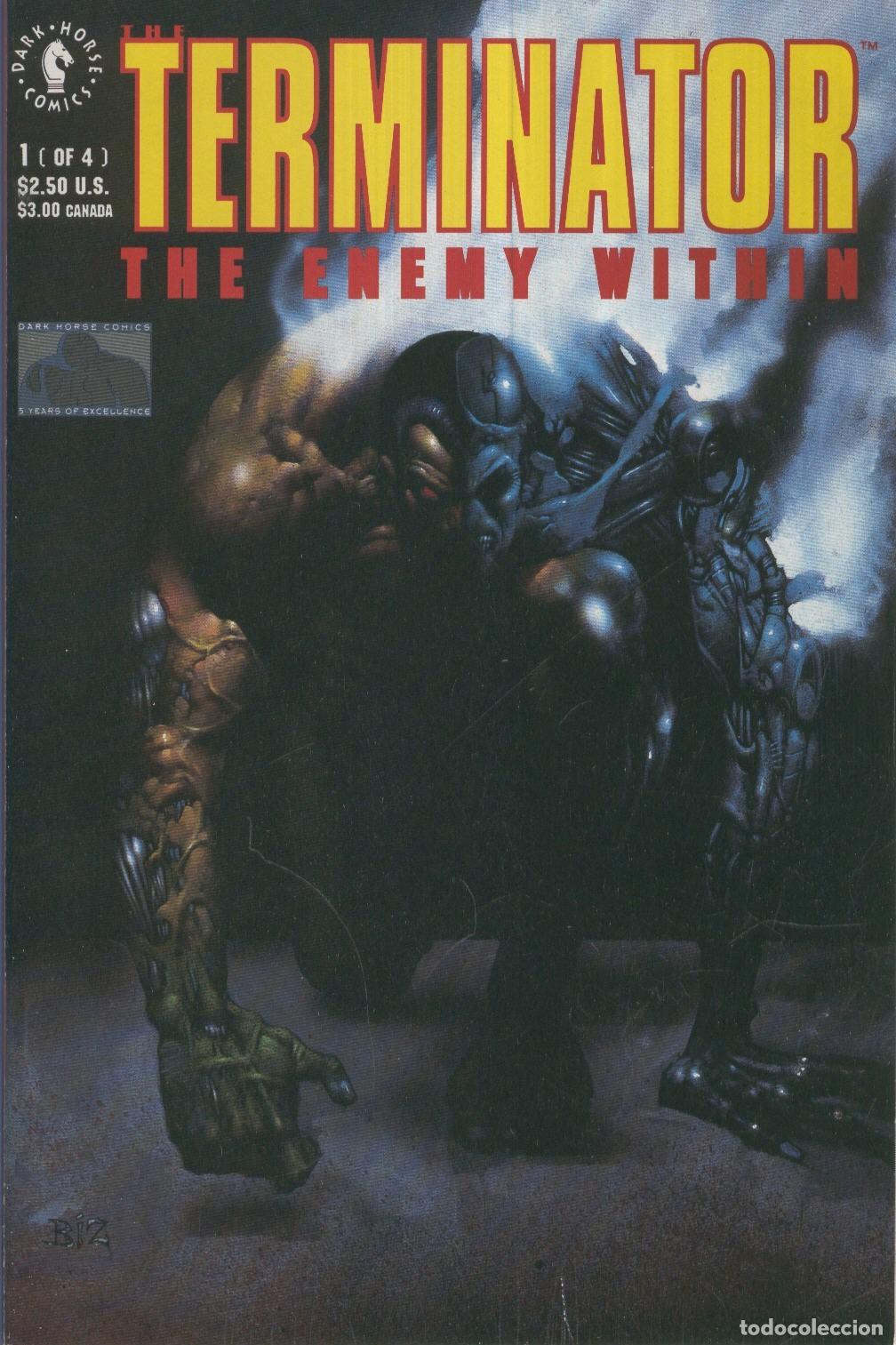C&oacute;mics: THE TERMINATOR: The enemy within: Numero 01 de 04 - Vince Giarrano - Foto 1
