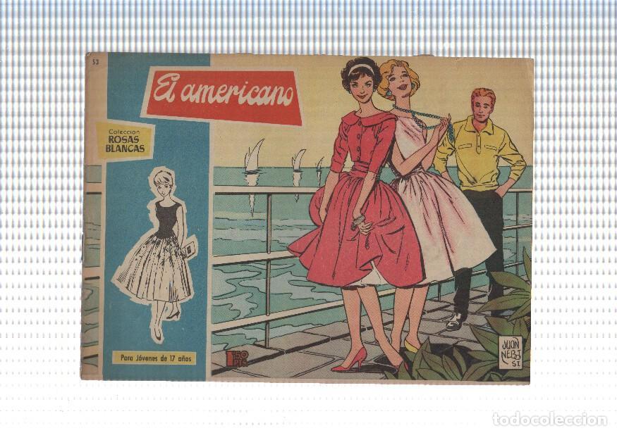Comics: Rosas Blancas numero 053: El americano - Juan Nebolt