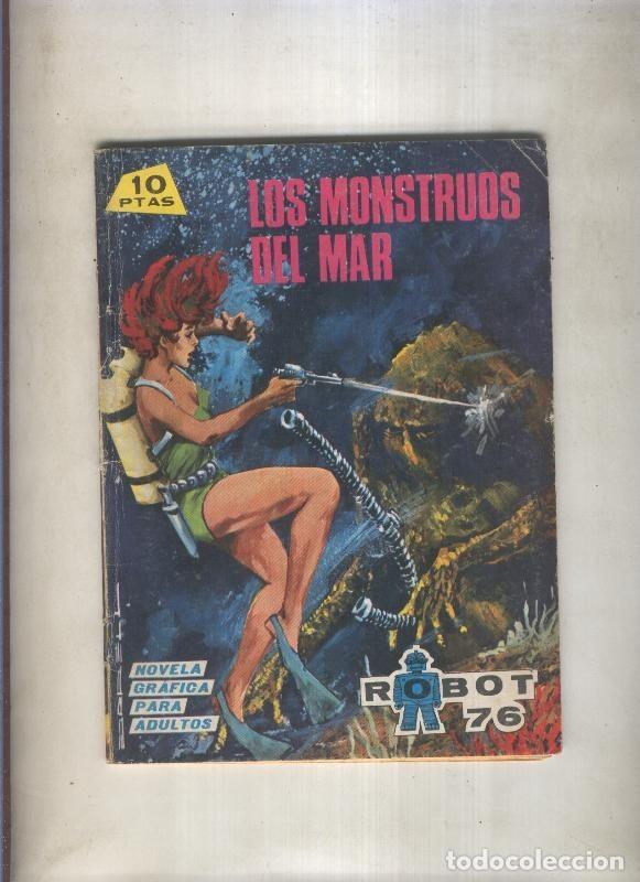 C&oacute;mics: Robot 76 numero 16: Los monstruos del mar - Antonio Borrell - Foto 1