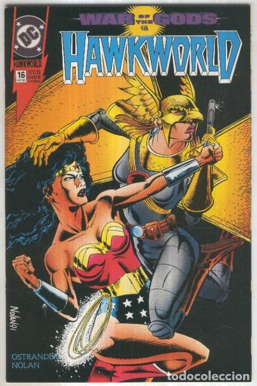 C&oacute;mics: HAWKWORLD, Vol.3 No.16: Brothers and Sisters (DC 1991) - John Ostrander