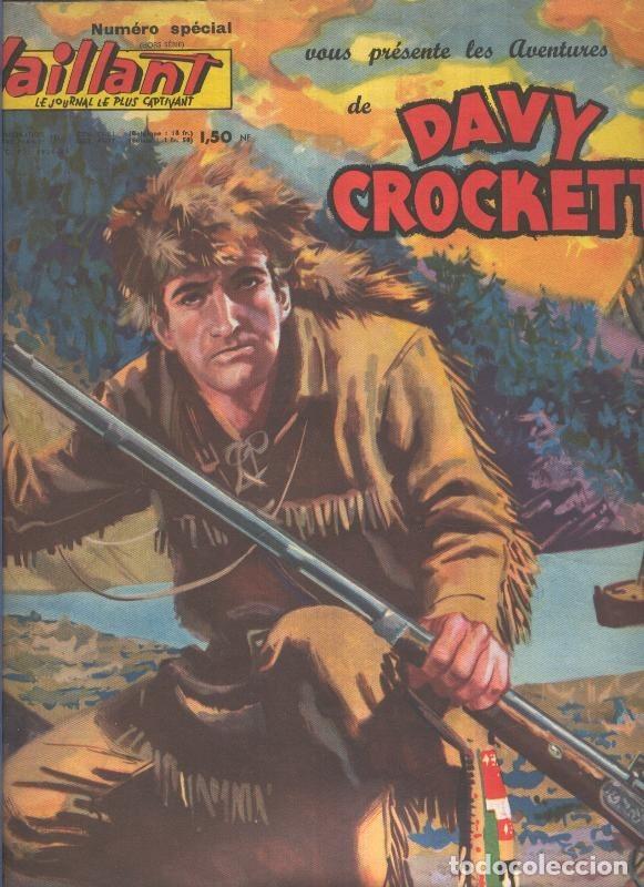 C&oacute;mics: VAILLANT vous presente les Aventures de DAVY CROCKETT - VARIOS - Foto 1