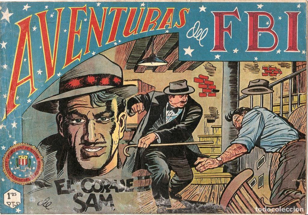 C&oacute;mics: Aventuras del FBI original numero 077: El coraje de Sam - Luis Bermejo