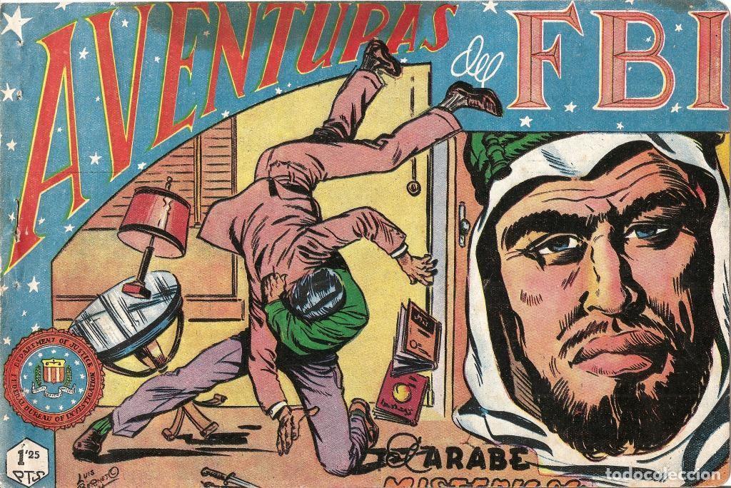 Comics: Aventuras del FBI original numero 064: El arabe misterioso (numerado 2 en trasera) - Luis Bermejo