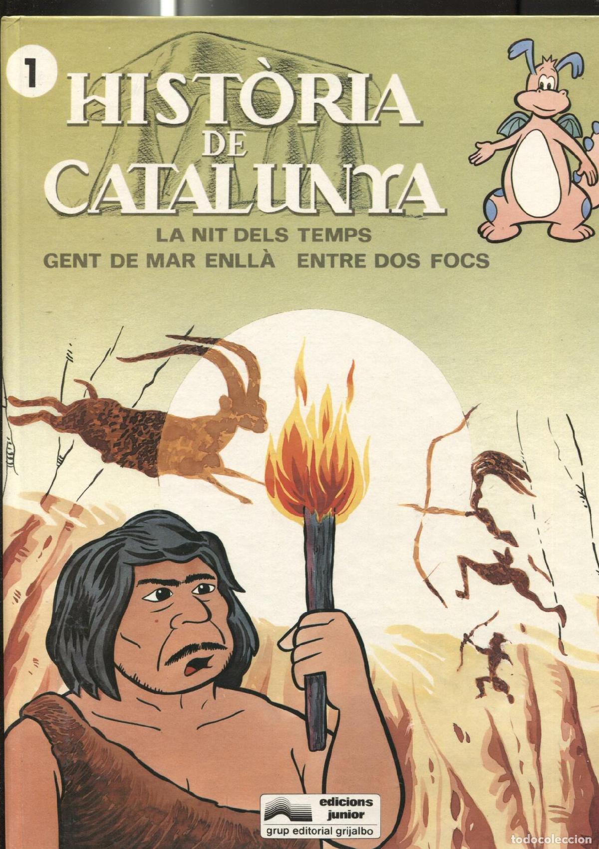Comics: Historia de Catalunya volumen 01: la nit dels temps, gent de mar enlla, entre dos focs - Beaumont, e