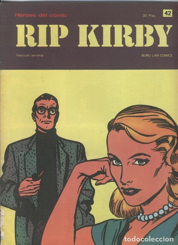 Comics: Burulan: Rip Kirby numero 42: Duelo en el desierto - Alex Raymond