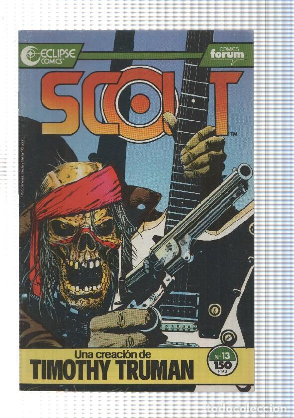 Comics: Planeta: Scout num 13 - El blues llega a la gran ciudad. Eclipse Comics. Comics Forum