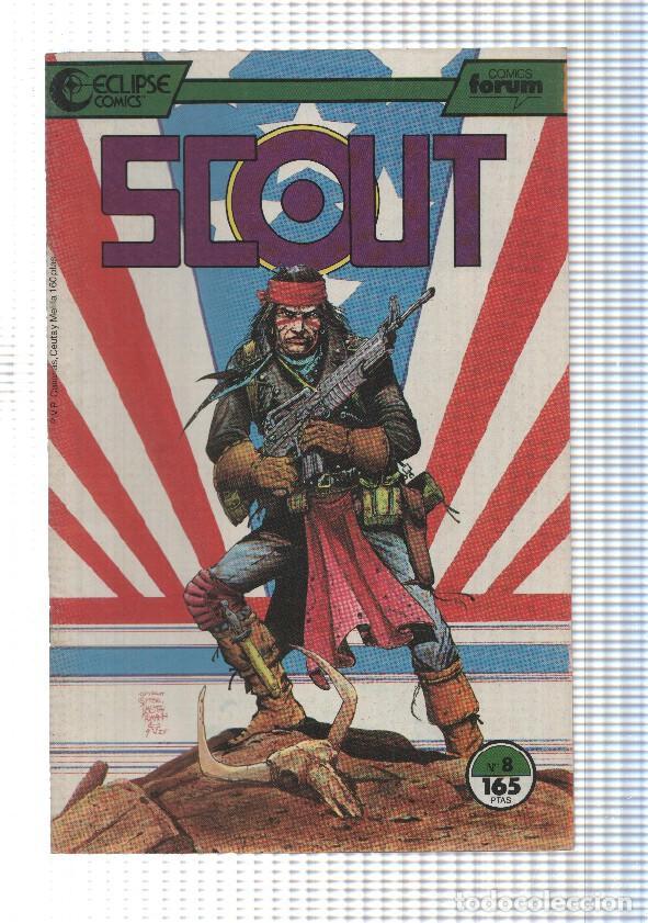 Comics: Planeta: Scout num 8 - Regresa chico. Comics Forum. Eclipse Comics