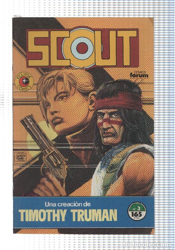 Comics: Planeta: Scout num 3 - No soy supersticioso. Comics Forum. Eclipse Comics