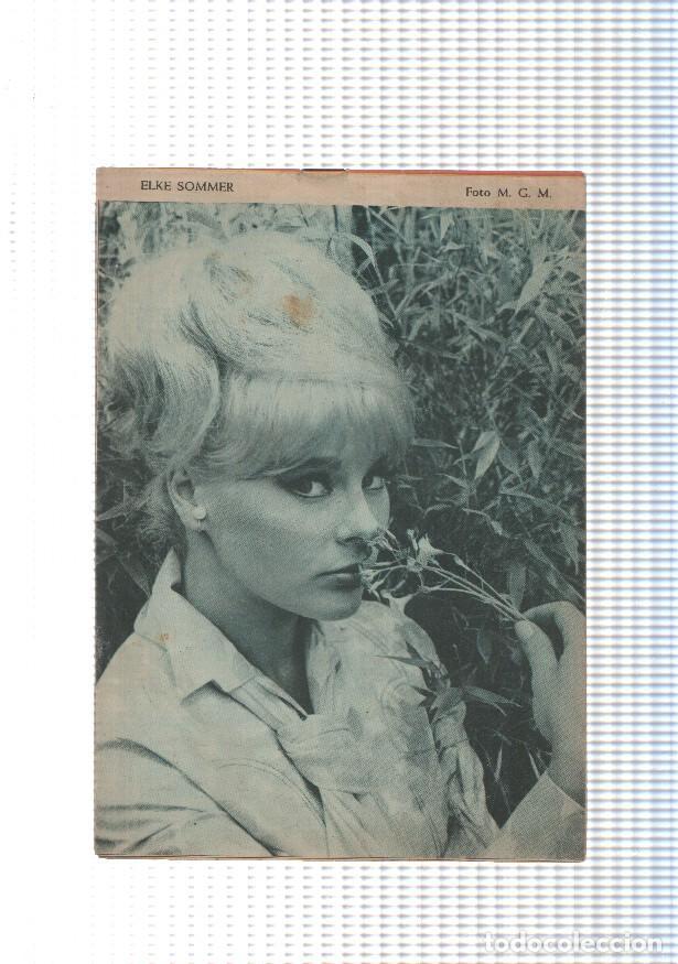 Fumetti: Mary Noticias numero 070: trasera foto artista Elke Sommer - Roy Mark-Carmen barbara