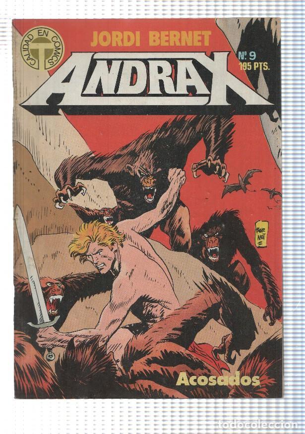 C&oacute;mics: Andrax: numero 09: Acosados - Jordi Bernet - Foto 1