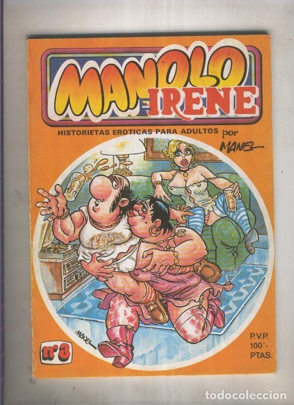 C&oacute;mics: Manolo e Irene numero 3 (numerado 1 en trasera) - Manel - Foto 1