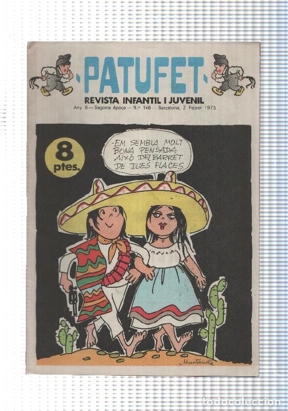 C&oacute;mics: Patufet segona epoca numero 146: Els tres Mosqueters per Tom, Pius Pujades, El Drac per Esparbe
