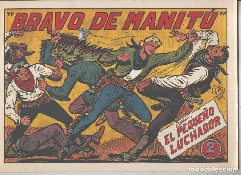 Comics: El Peque&ntilde;o Luchador facsimil numero 168: Bravo de Manitu - Manuel Gago