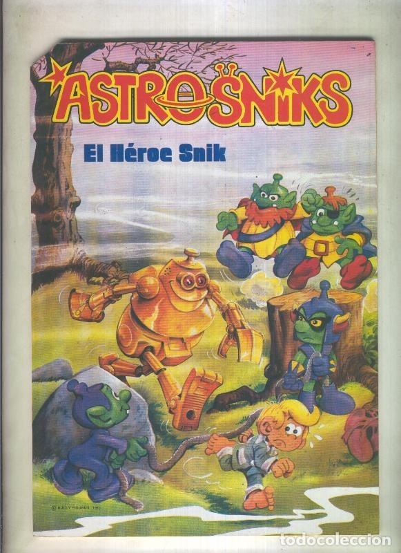 Comics: Astrosniks numero 01: El heroe Snik (numerado 2 en trasera) - Carlos y Luis Fresno
