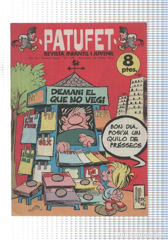 C&oacute;mics: Patufet segona epoca numero 148: El rei de la Cerdanya, Robin Hood per tom; Els raiers (4 paginas, 4