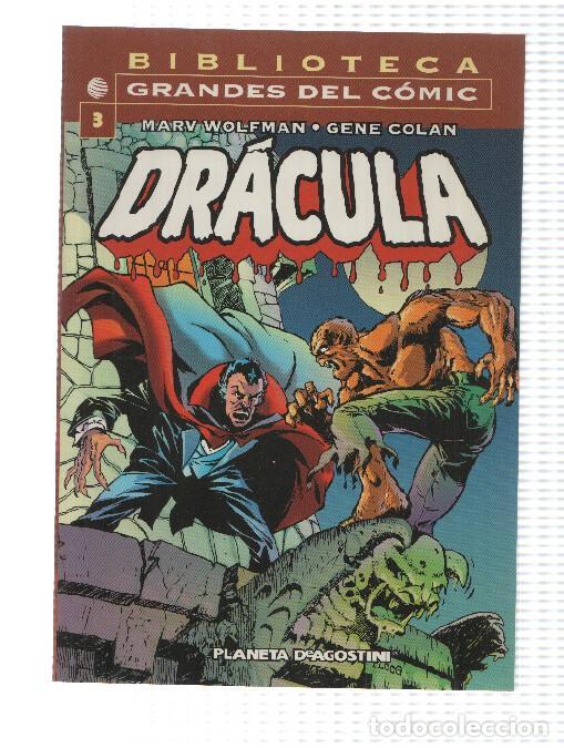 C&oacute;mics: Planeta: num 3 de Dracula - Biblioteca Grandes del Comic. Matar a un vampiro - Foto 1