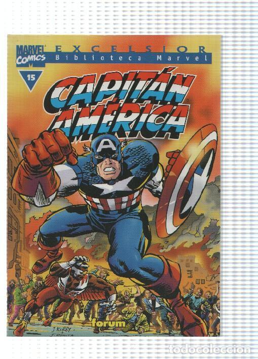 C&oacute;mics: Marvel Comics: num 15, Capitan America. Excelsior, Biblioteca Marvel - Jaula mental - Foto 1